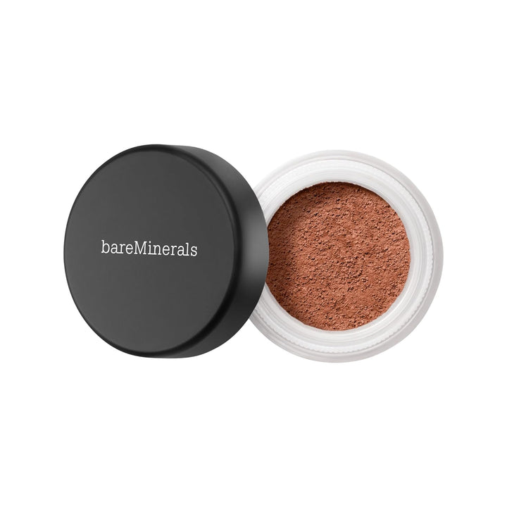 bareMinerals Bronceador facial completo, polvo suelto sin talco, me...