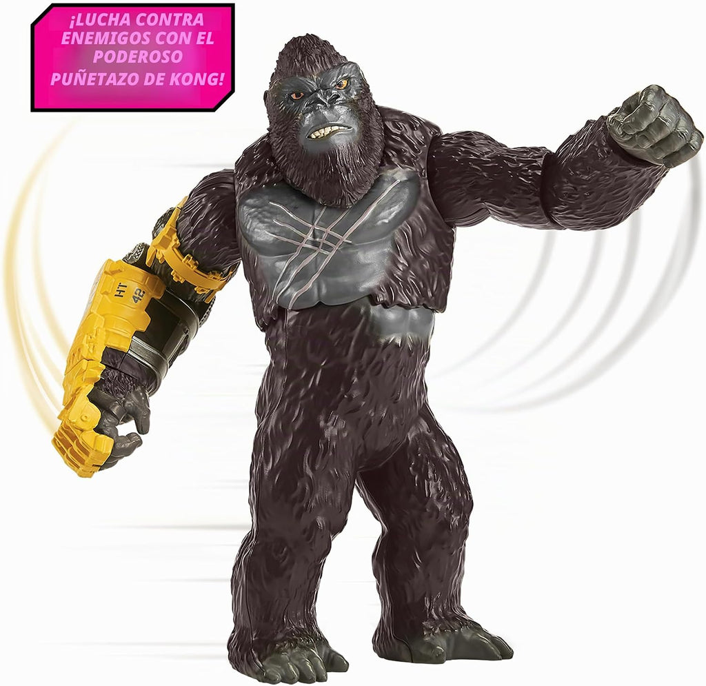 Godzilla X Kong - Ponche de batalla gigante Kong Roll N de 11 pulgadas