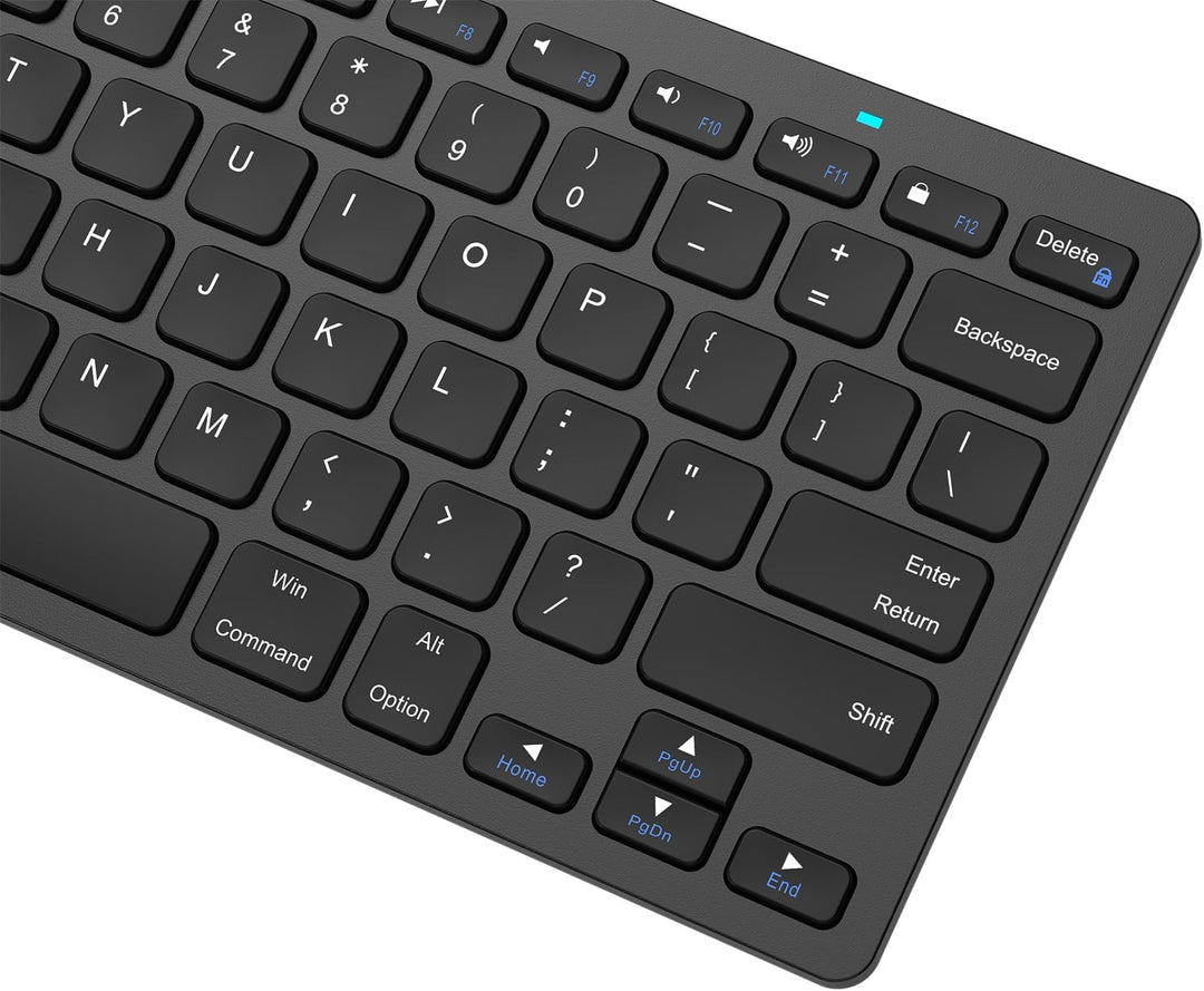 Arteck - Teclado Bluetooth ultradelgado compatible con iPad de 10.2...