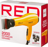 RED by KISS Secador de pelo cerámico 2000, secador de salón profesi...