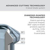 Conair Recortadora de pelo de nariz para hombres, para nariz, oreja...