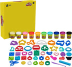 Play-Doh Juego de herramientas navideñas, 43 accesorios y 10 colores compuestos de modelado, juguetes para niños, artes y manualidades navideñas para niños de 3 años en adelante (exclusivo de Amazon)