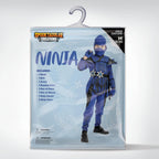 Spooktacular Creations Disfraz de ninja de Halloween para niños, disfraz de ninja para niños pequeños, disfraz de Halloween, fiestas de disfraces