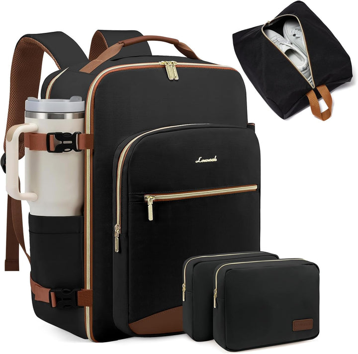 LOVEVOOK Mochila de viaje para llevar a bordo, Mochilas de viaje