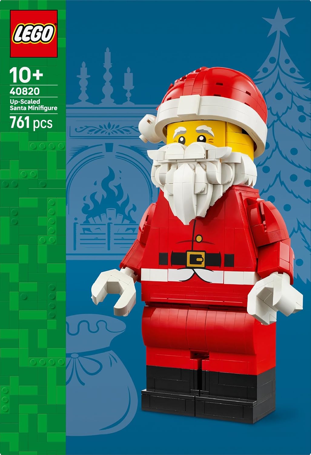 LEGO 40820 Santa Deluxe Minifigure, Toy Blocks, Boys, Girls, Ages 1...