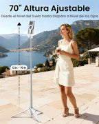 UBeesize Trípode de teléfono MagSafe Selfie Stick de 70 "de apertura