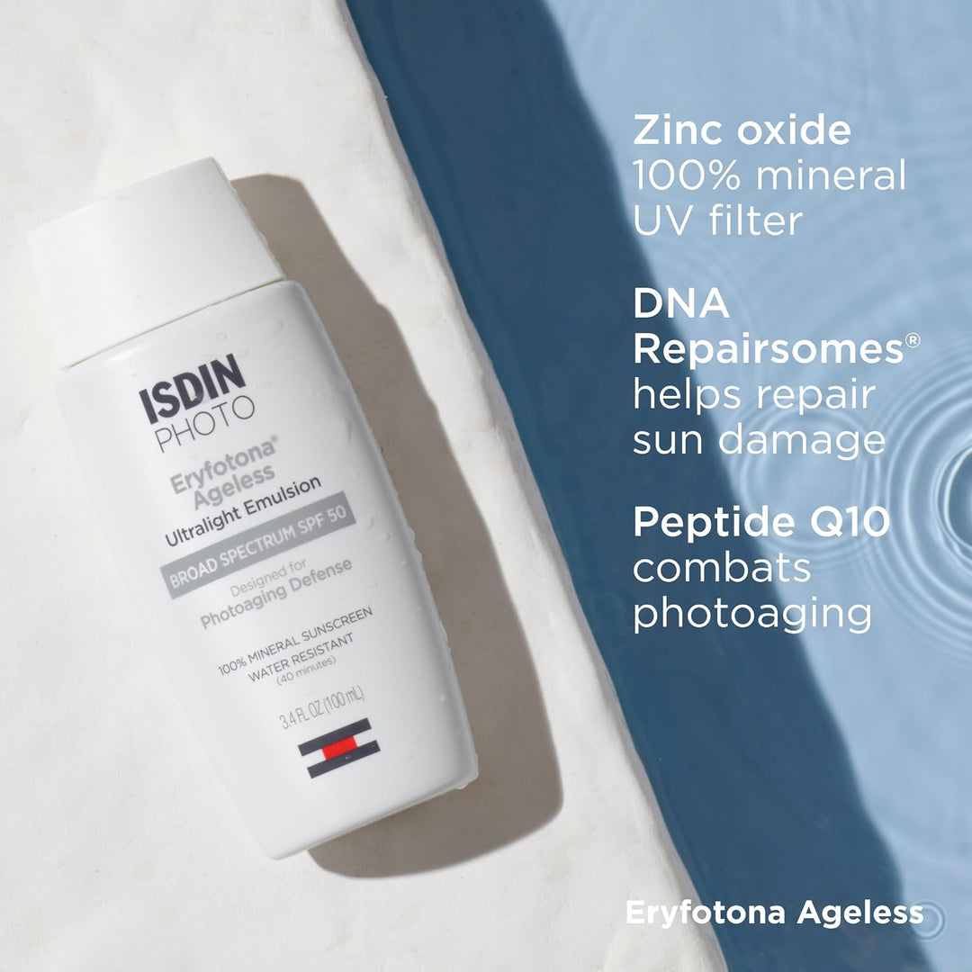 ISDIN Eryfotona Ageless Protector solar óxido de zinc y protector s...