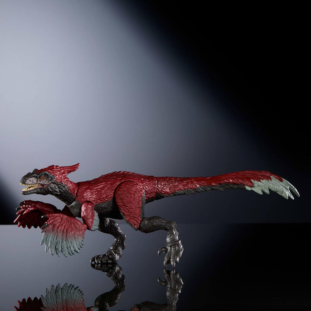 Mattel Jurassic World Hammond Collection - Figura de dinosaurio Piroraptor