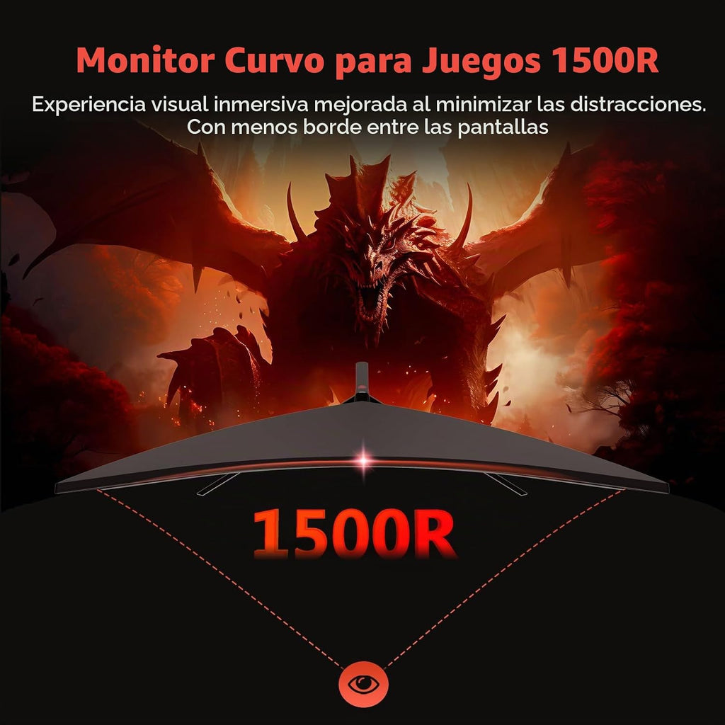Z-Edge - Monitor curvo para juegos de 30 pulgadas, WFHD1080P 200Hz...