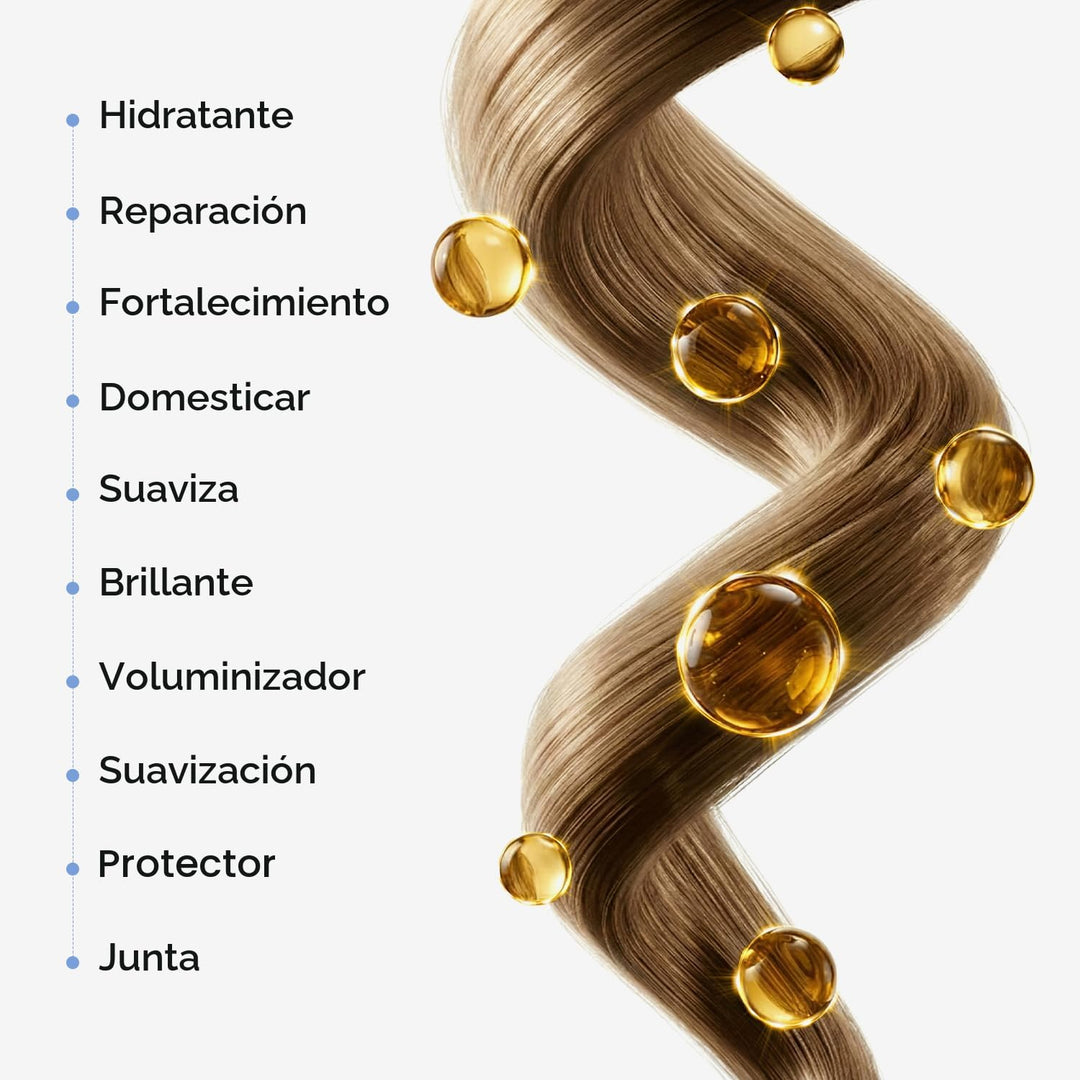 MAREE Mascarilla Capilar de Acondicionamiento Profundo 10-En-1 para...