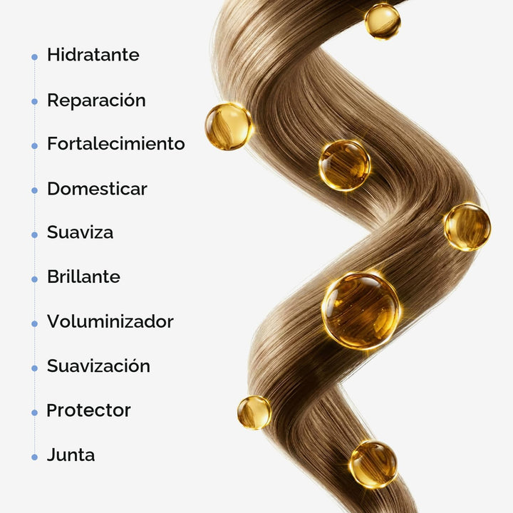MAREE Mascarilla Capilar de Acondicionamiento Profundo 10-En-1 para...