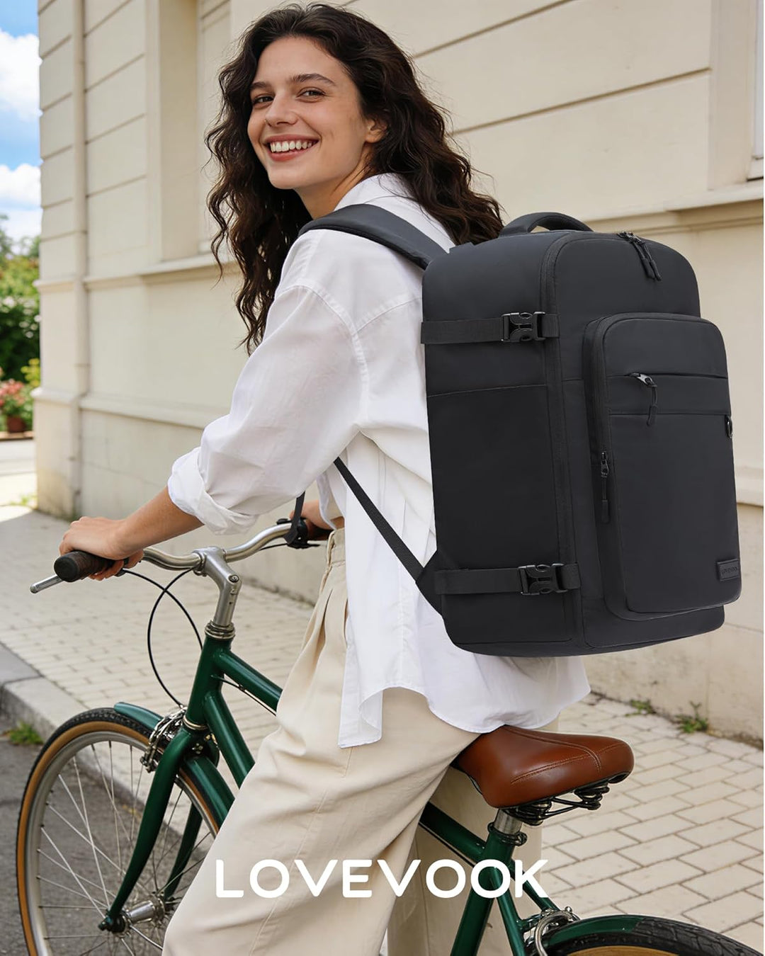 LOVEVOOK Mochila de viaje para mujeres y hombres, mochila de mano p...