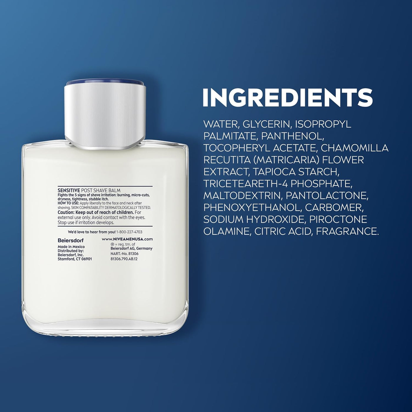 Bálsamo para después de afeitar Nivea Men Sensitive