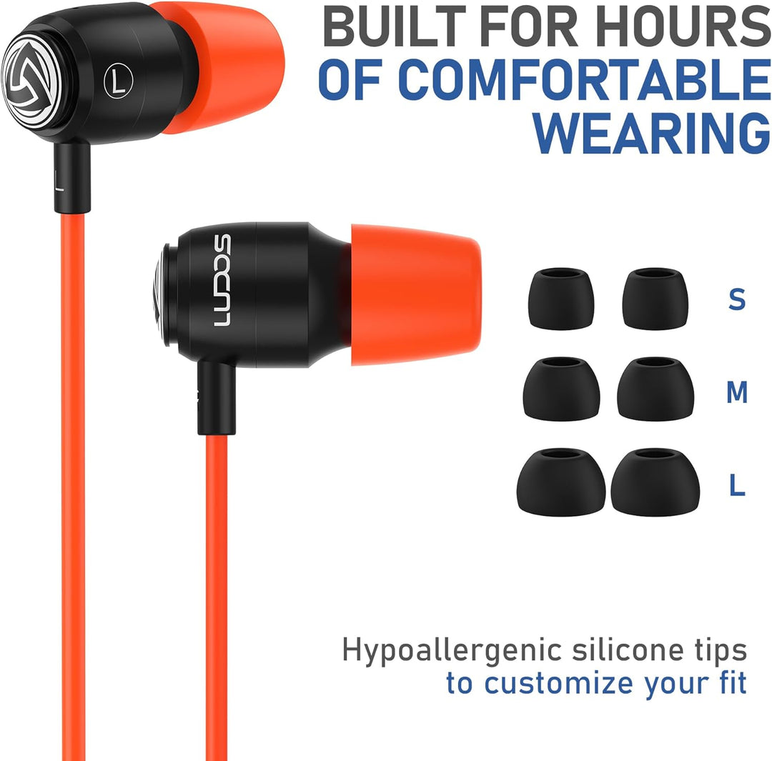 LUDOS Clamor Auriculares USB C para iPhone 16 15 Pro Max Plus iPad...