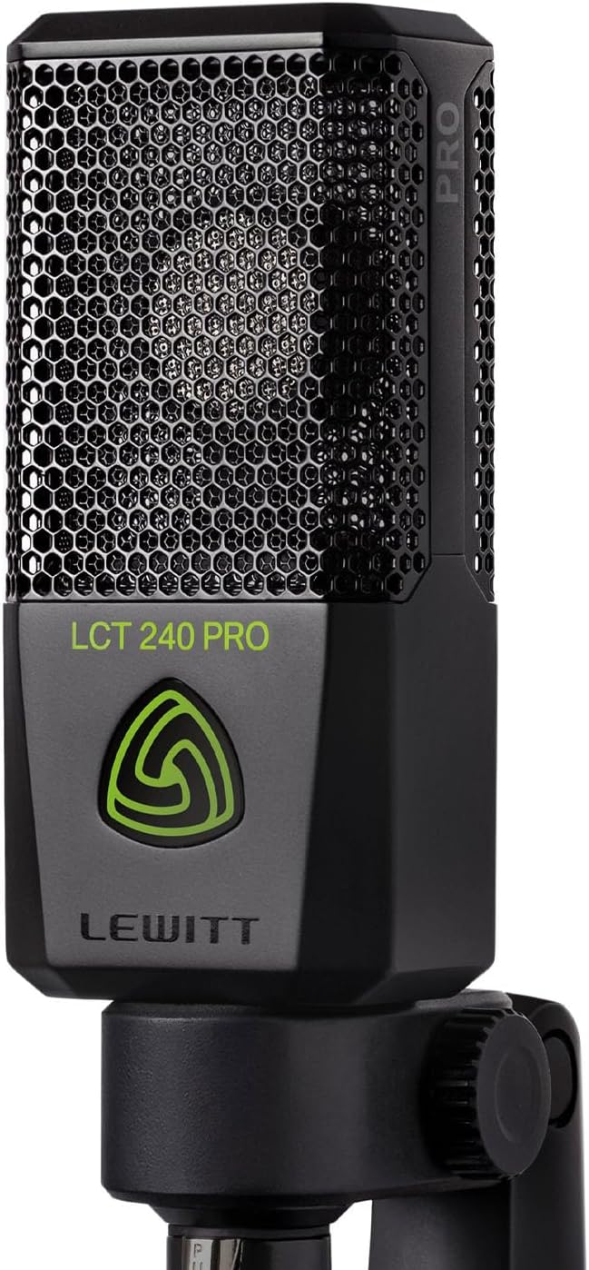 Lewitt LCT 240 Pro Micrófono para grabación casera, negro