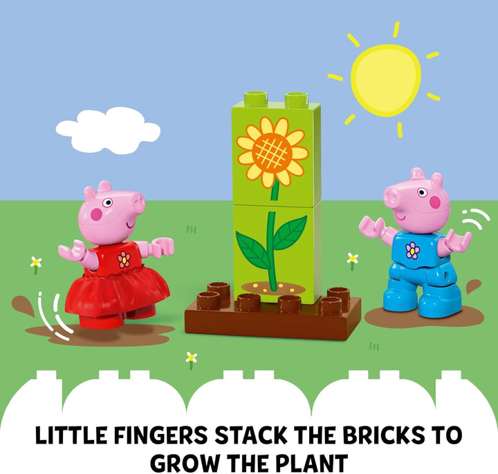LEGO DUPLO Peppa Pig Garden and Tree House Juguete para Niños Peque...