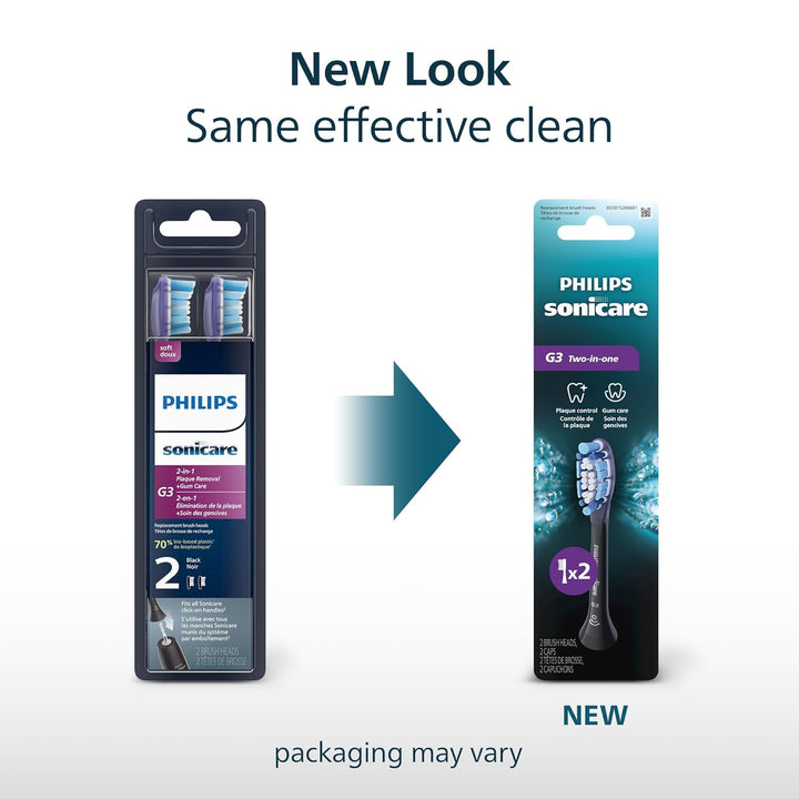 Genuine Philips Sonicare Cabezal de cepillo de dientes G3 Premium G...