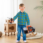 Kids Tool Set con Hard Toolbox, 43 PCS Toddler Toy Drill Construction Kit