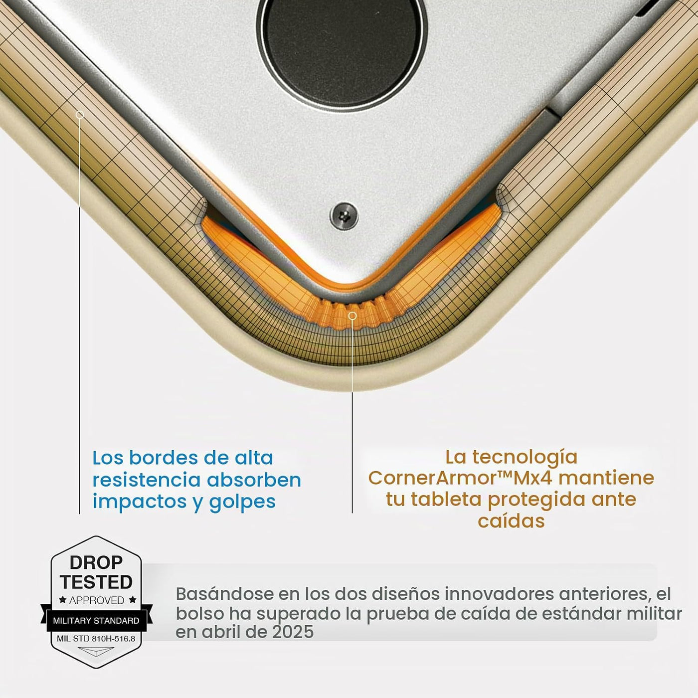 tomtoc Funda protectora para portátil 360 para MacBook Air M5\/A344...