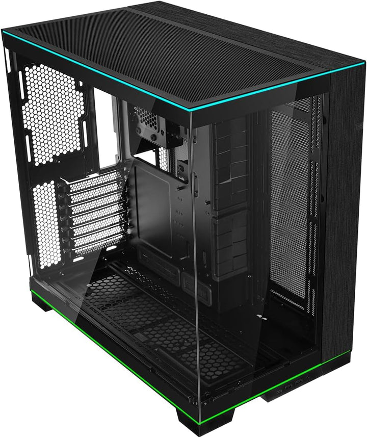 Lian Li O11D EVO RGB Negro E-ATX Caso, 16.535 in Rad, Vidrio Templa...