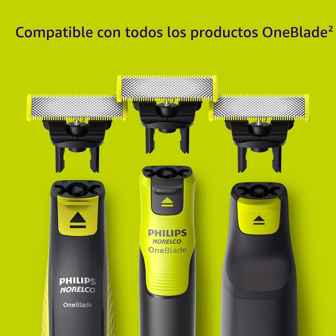 Philips Norelco OneBlade 360 Cuchillas, Cuchillas de Repuesto Genui...