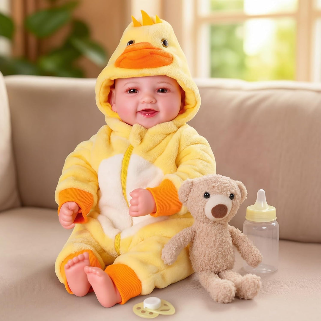 BABESIDE Conjunto de Muñeca Bebé Ligera \u2013 Muñeca Suave Realist...