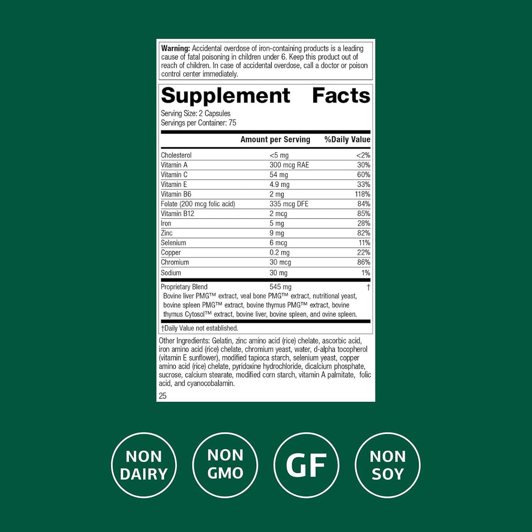 Standard Process Inc. Immuplex - Suplemento diario de apoyo inmunol...