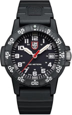 Luminox Leatherback SEA Turtle XS.0301.L Reloj para hombre 1.535 in - Reloj militar en negro función fecha 328.1 ft resistente al agua, Negro -, Correa