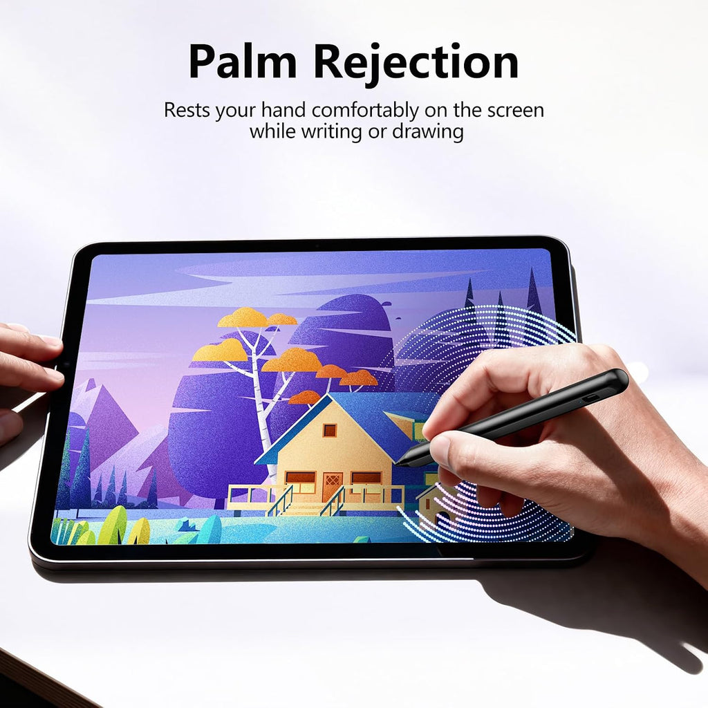 Lápiz óptico para iPad 6-11ª generación 2X carga rápida, rechazo de palma