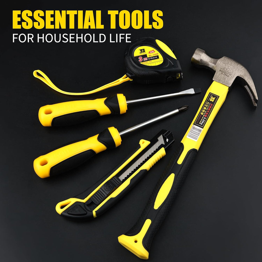 B BOSI TOOLS Juego de herramientas de 142 piezas, kit de herramient...