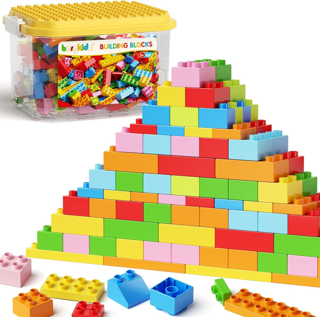 burgkidz Bloques de construcción jumbo de 150 piezas con