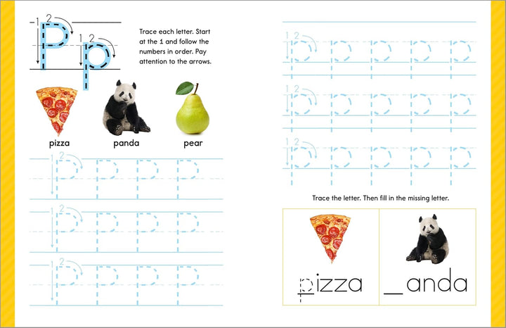 My First Learn-to-Write Workbook: Practice for Kids with Pen Control, Line Tracing, Letters, and More!