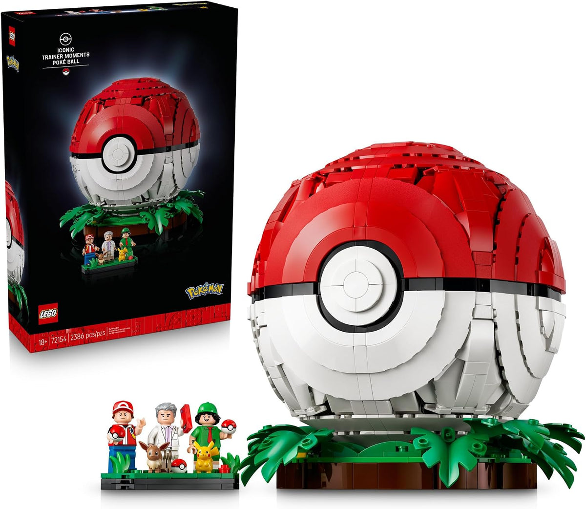 LEGO Pokémon Iconic Trainer Moments Poké Ball 72154