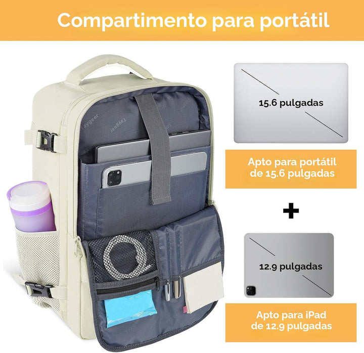 Taygeer - Mochila de viaje para mujeres, mochila de transporte con...