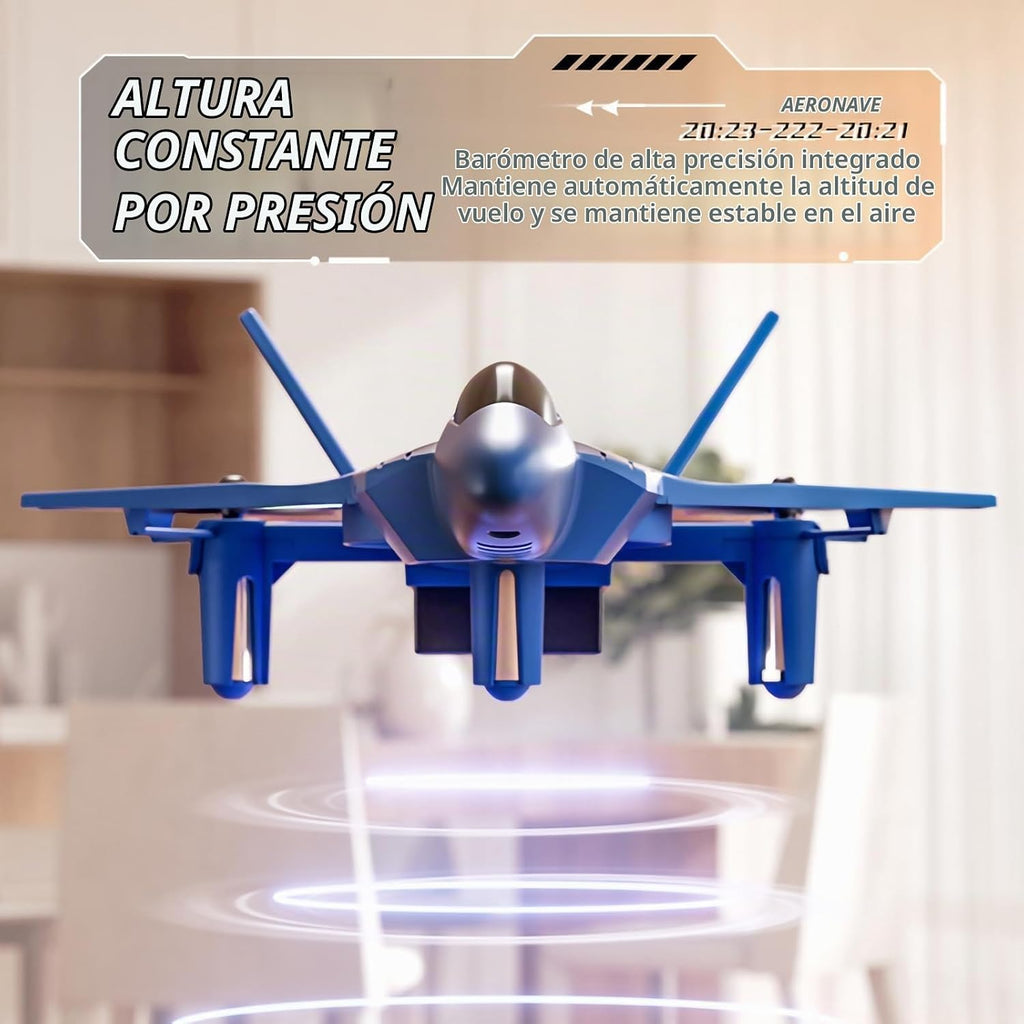 ANTSIR Avión RC ABS Fighter Jet Drone Juguete Volador para regalo de cumpleaños