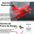 CKYSCHN WLtoys A300 4CH RC Plane sin escobillas y giroscopio de 6 ejes para