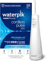 Waterpik Pulse 3100 - Irrigador dental portátil inalámbrico, recarg...