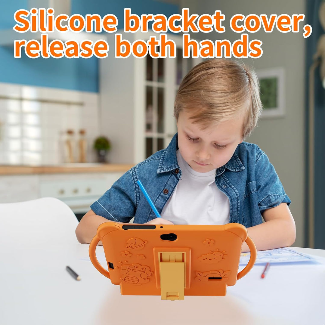PEICHENG Tableta para niños de 7 pulgadas Android 12.0 para niños p...