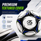 Balón de Fútbol Talla 5 Talla 4 con Bomba, Balón de Entrenamiento Durable para Interior y Exterior