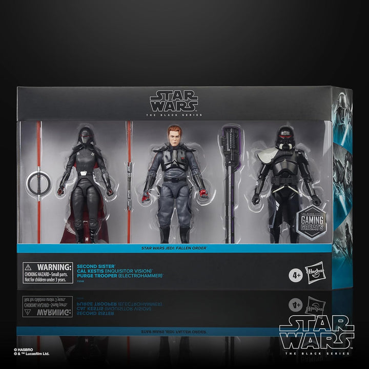 Star Wars The Black Series Hermana Segunda, Cal Kestis, Tropa de Pu...