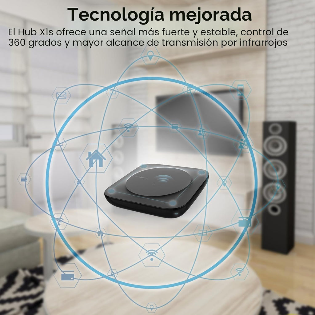 SofaBaton Control remoto universal X1S con concentrador, aplicación y