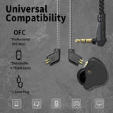 CCZ Melody Auriculares Intrauriculares con Cable para Juegos, Auric...