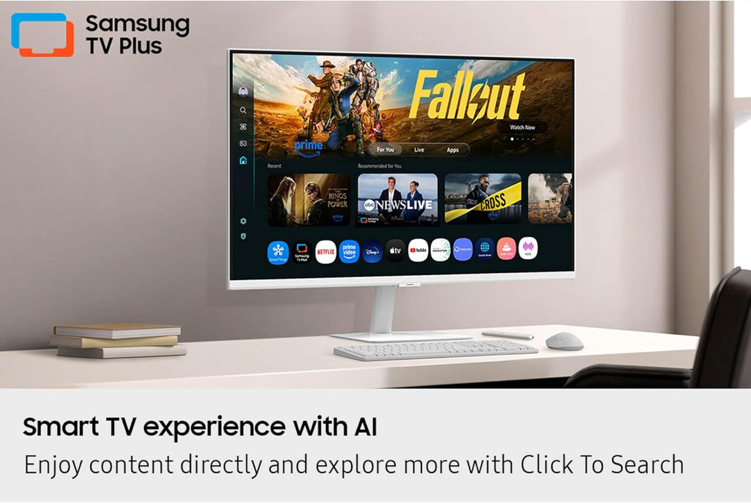 Samsung Monitor inteligente M7 (M70F) de 32 pulgadas, pantalla 4K U...