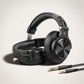 OneOdio Auriculares Bluetooth A70, Hi-Res Wired DJ Studio - Negro