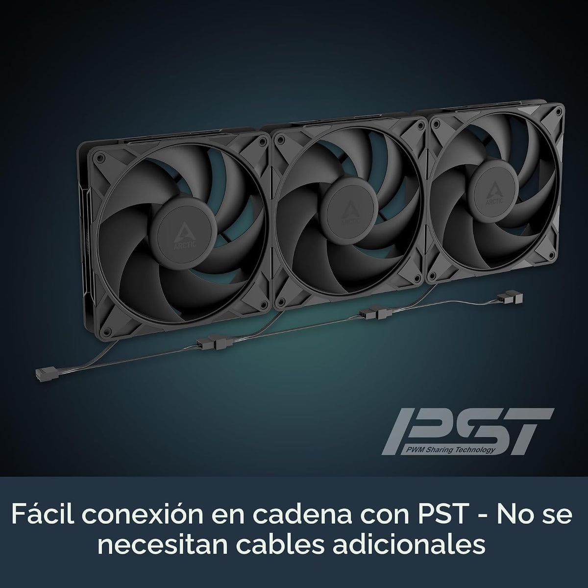 ARCTIC P14 Pro PST, Paquete de 5 - Potente Ventilador Premium, Vent...