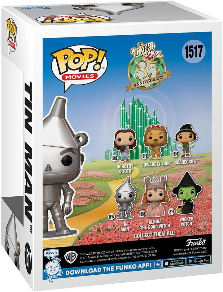 Funko POP! Películas: El Mago de Oz - El Hombre de Lata - Figura de...