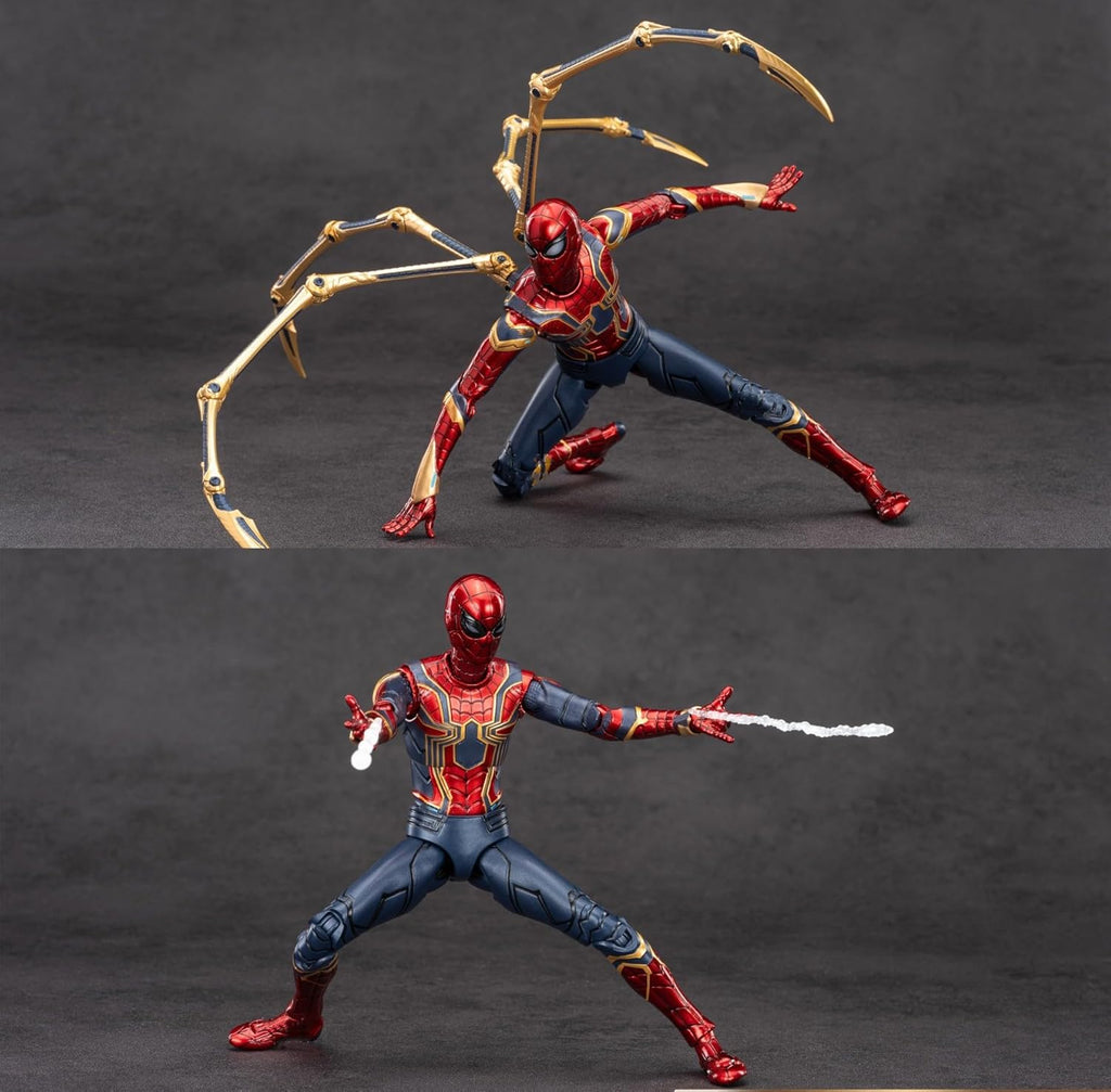 LonullyMege Iron Spider Figuras de acción de 7 pulgadas