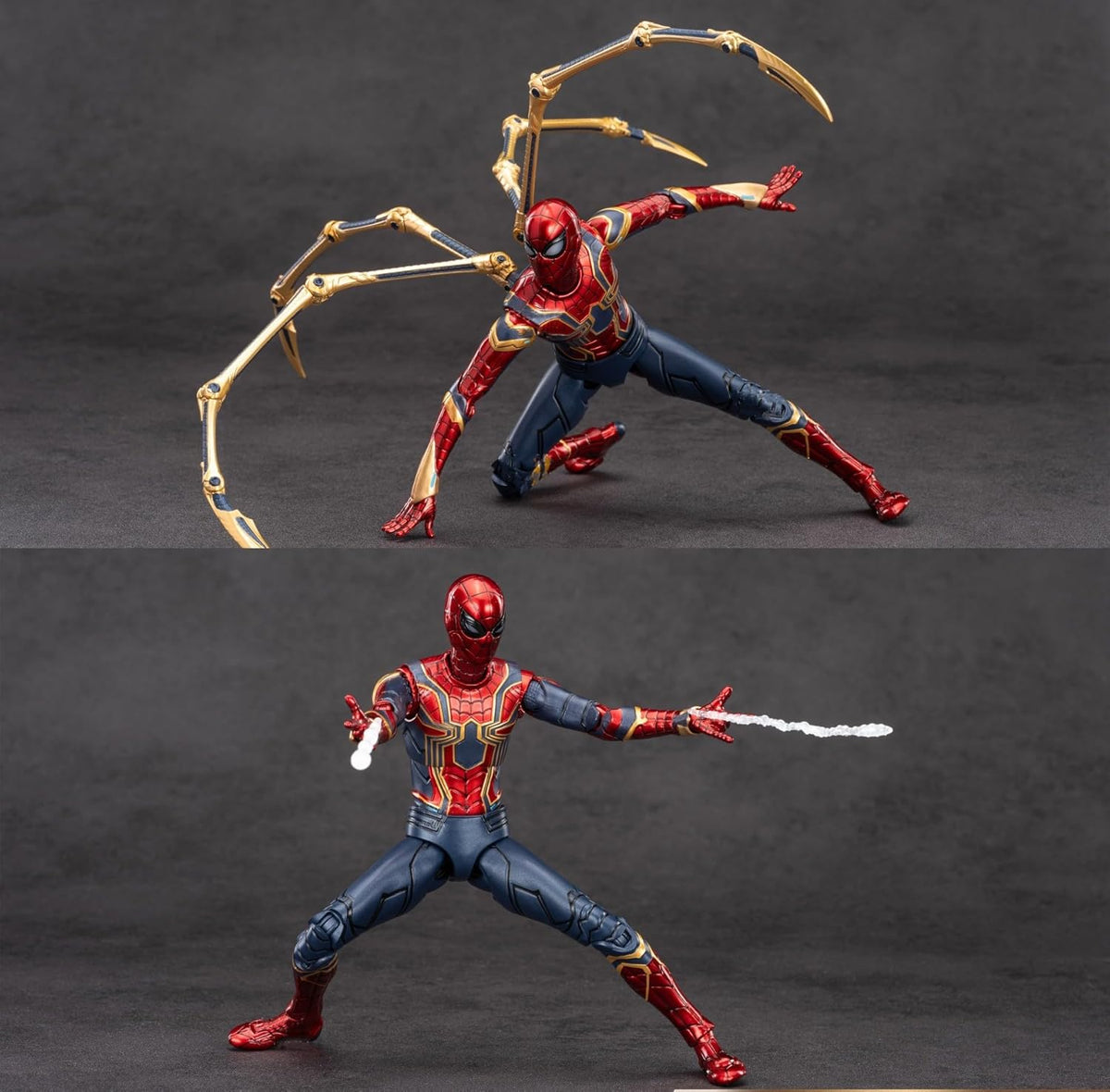 LonullyMege Iron Spider Figuras de acción de 7 pulgadas