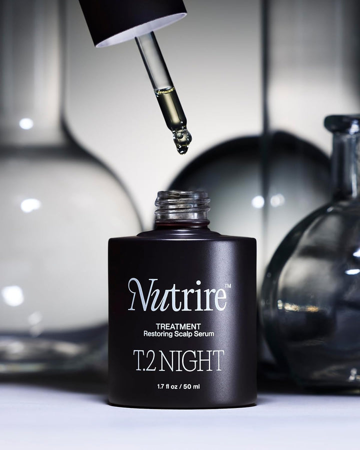 Nutrire Suero nocturno T.2, exfolia y reequilibra el cuero cabellud...
