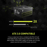 MSI MAG A750GL PCIE5, fuente de alimentación compacta totalmente mo...